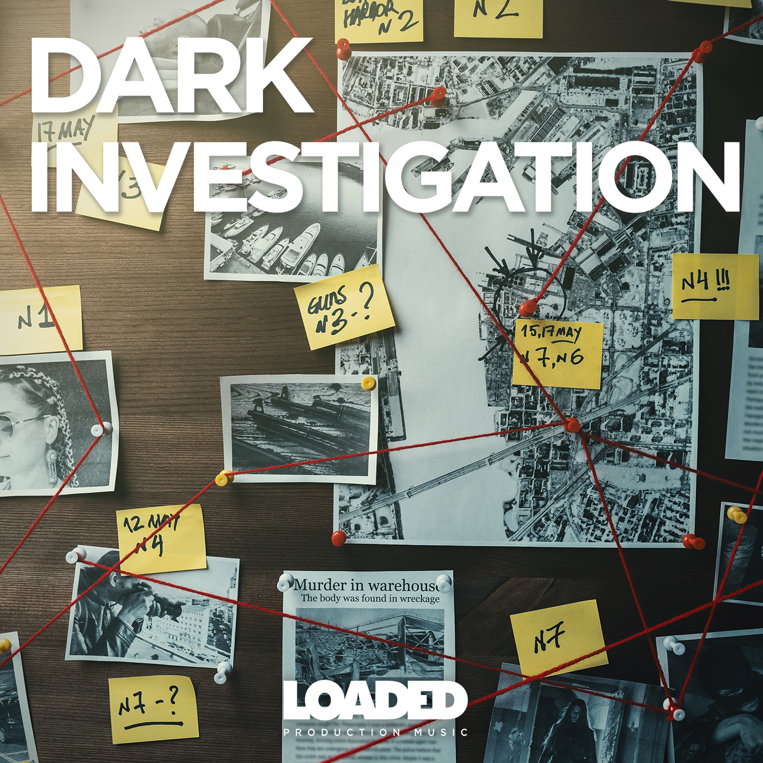 LPM 133 - Dark Investigation - Album Cover
