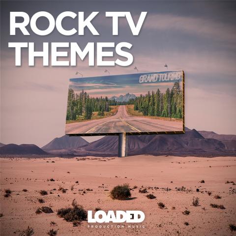 LPM 129 - Rock TV Themes - Album Cover